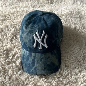 47 Brand Blue Tie-Dye Cap with White Logo